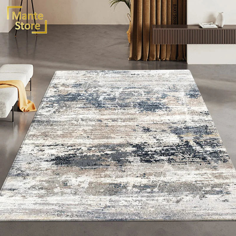 Modern Floor Mat For Living Room Abstract Rug Custom Large Carpet